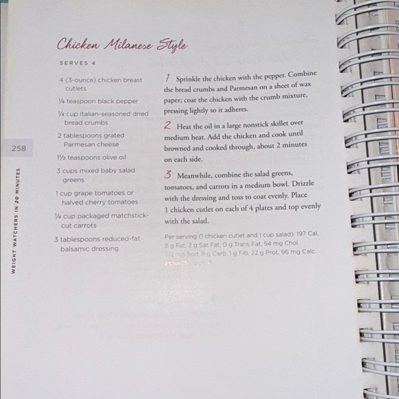 Weight Watchers In 20 Minutes Cookbook with Vibrant Cover - Picture 6 of 7